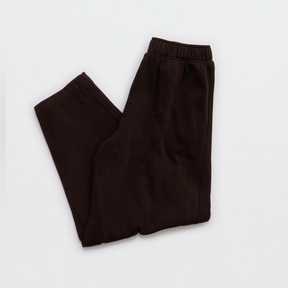 Aerie Oh Snap! Barrel sweatpant deep earth - Picture 4 of 4
